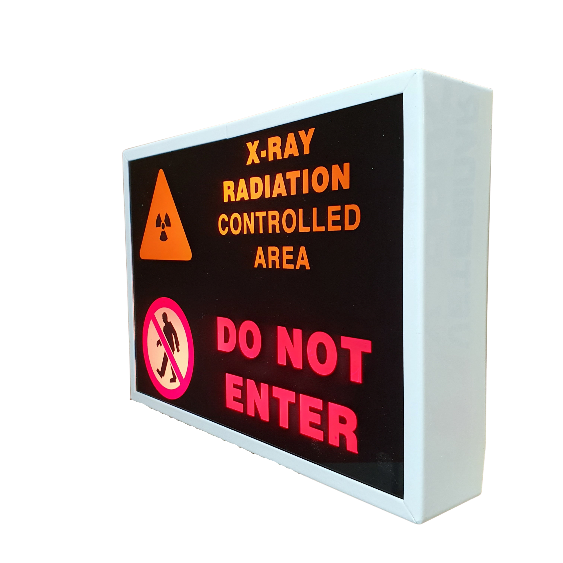 Caution Do Not X-Ray Warning Stickers – 1x2 Inch, Fluorescent Red – 250 Per Roll – Padsplus